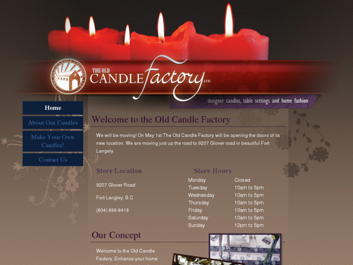 www.oldcandlefactory.com