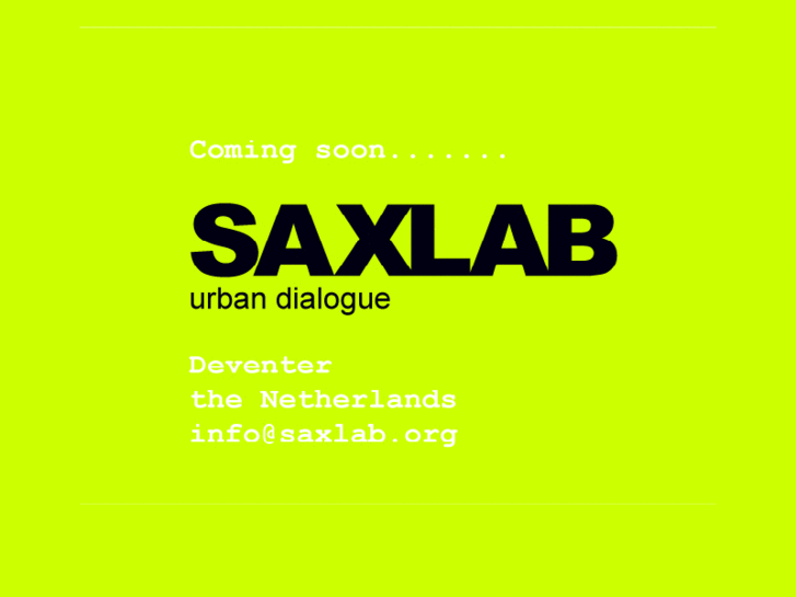 www.saxlab.org