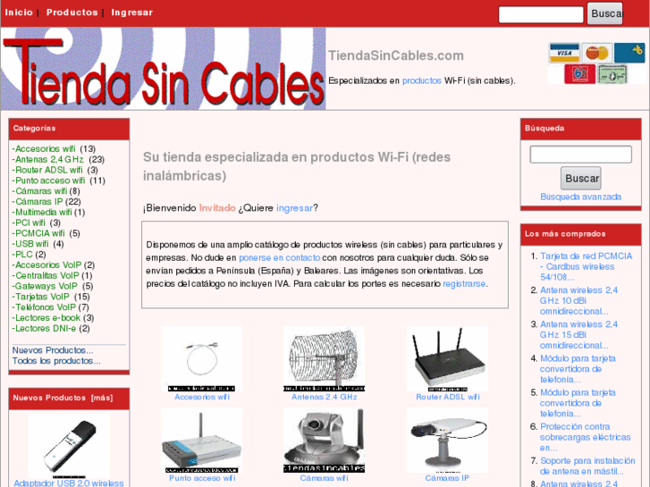 www.tiendasincables.com