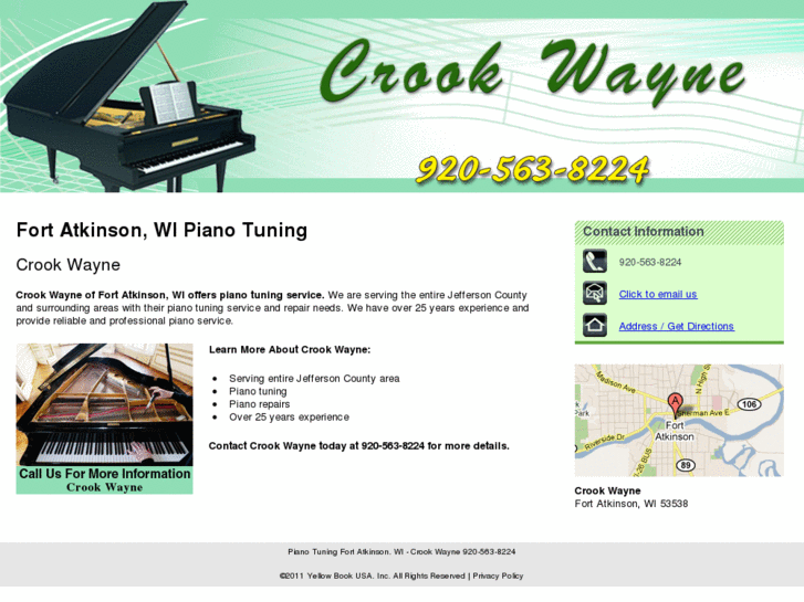 www.waynecrookpianotuning.com