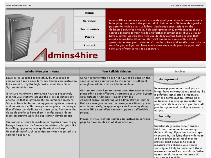 www.admins4hire.com