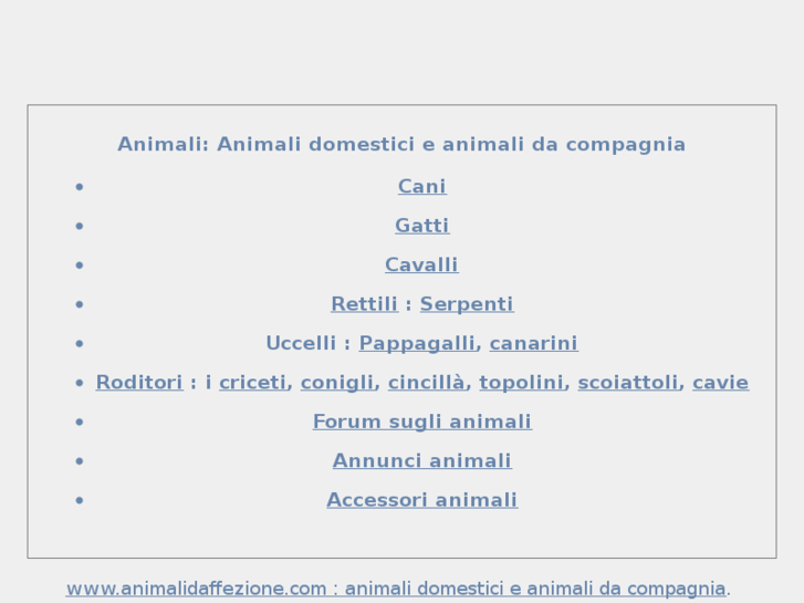 www.animalidaffezione.com