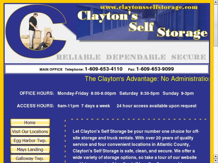 www.claytonselfstorage.info