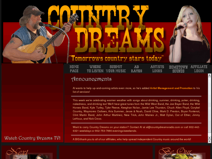 www.countrydreamsradio.com