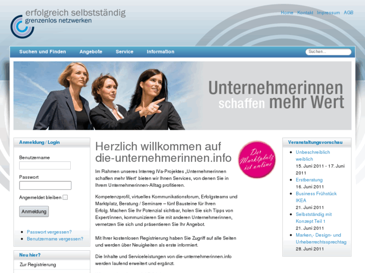 www.die-unternehmerinnen.info