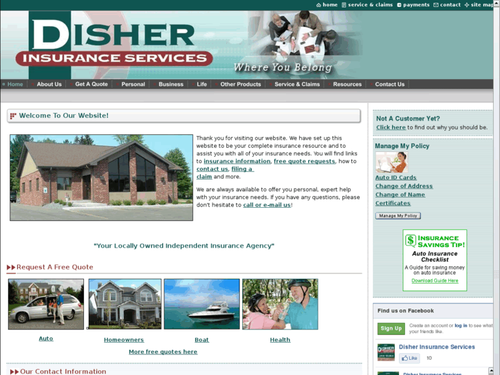 www.disherinsurance.com