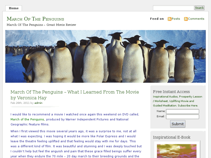 www.marchofthepenguins.net