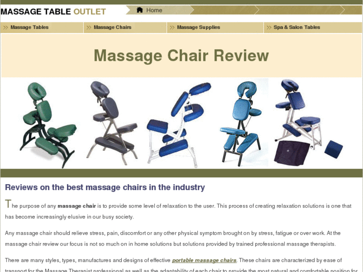 www.massagechairreview.net