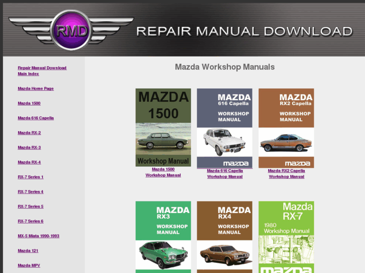 www.mazdarepairmanuals.com