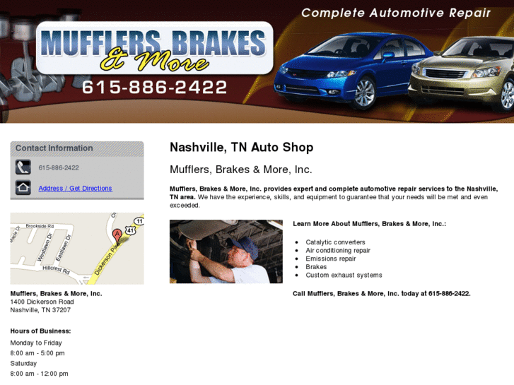 www.mufflersbrakesnashville.com