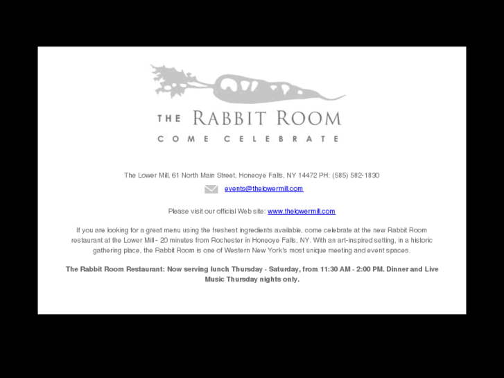 www.rabbitroomrestaurant.com