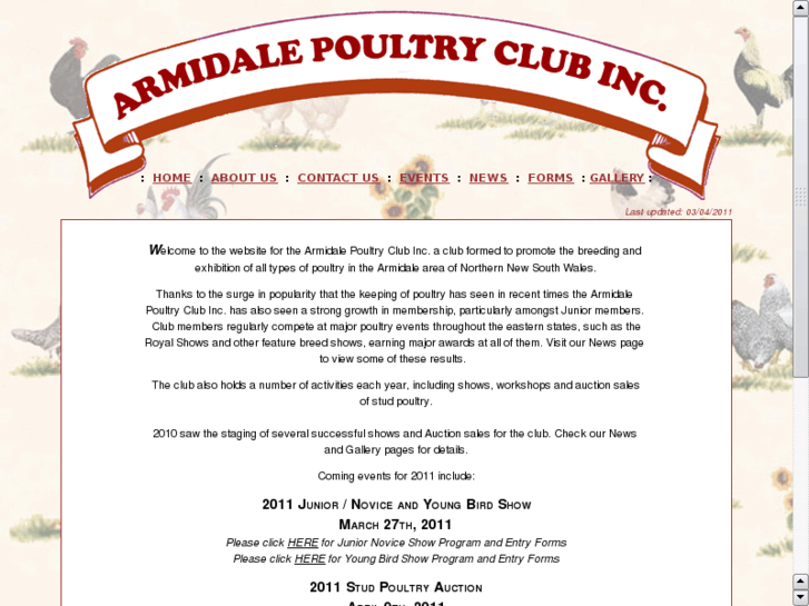 www.armidalepoultryclub.com