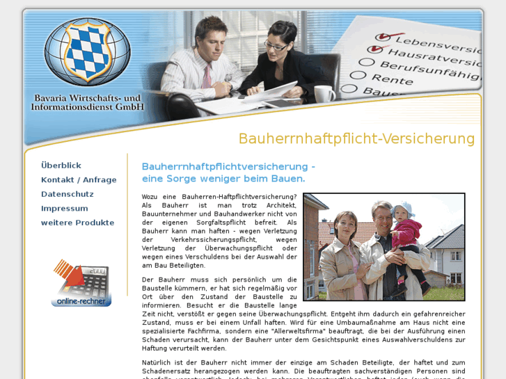 www.bauherrnhaftpflichtversicherung.info