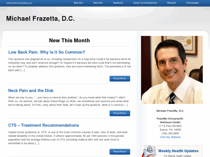 www.drmichaelfrazettablog.com