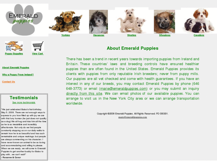 www.emeraldpuppies.com