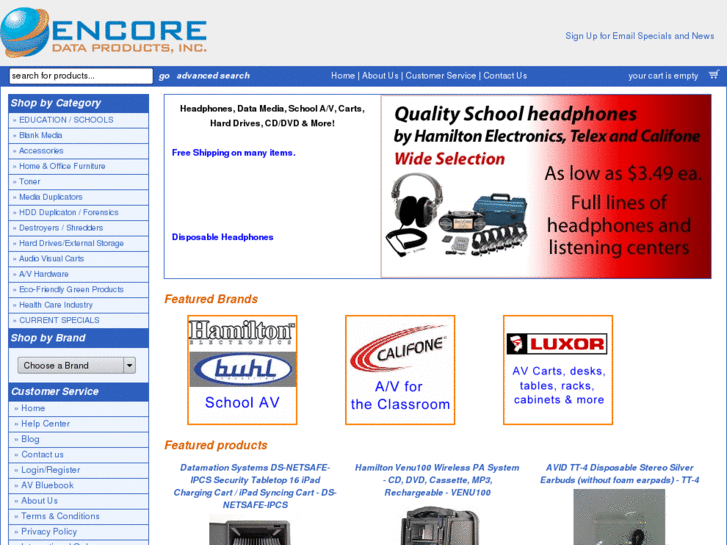 www.encoredataproducts.com