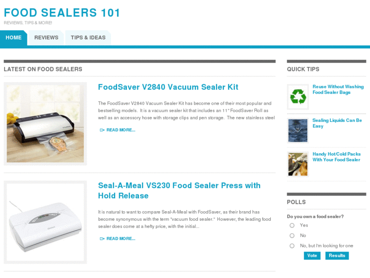 www.foodsealers101.com