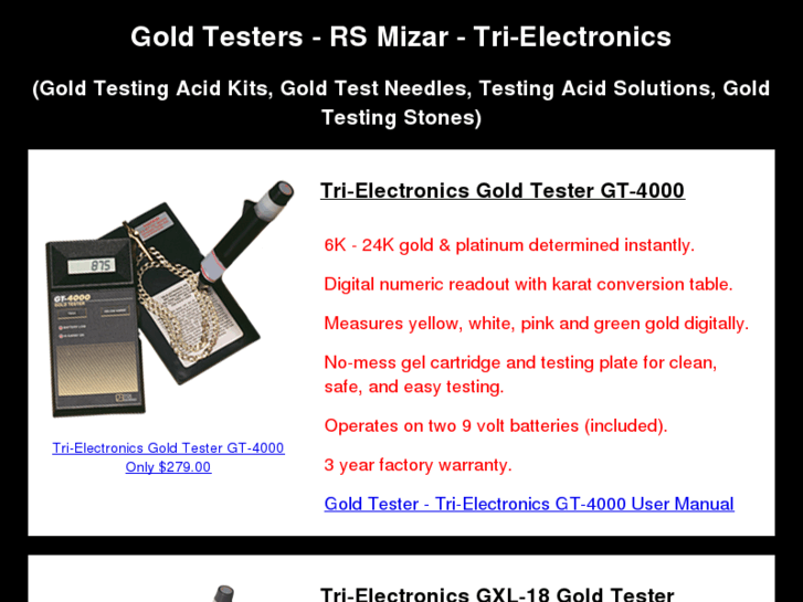 www.gold-testing.com