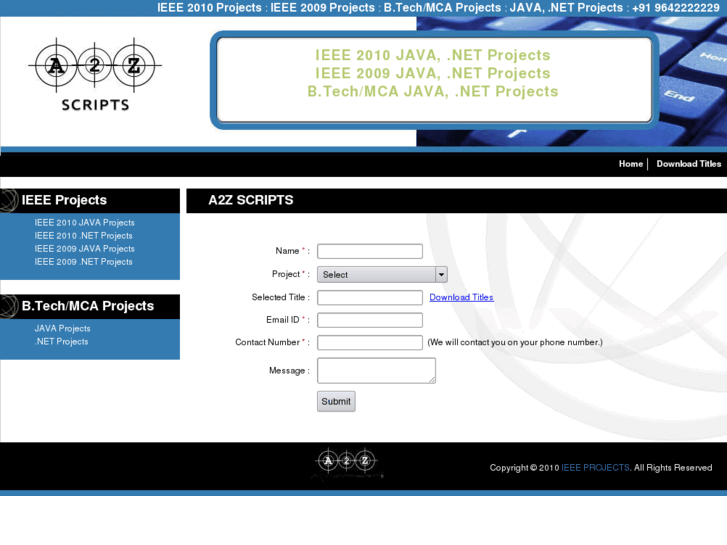 www.ieee-projects.com