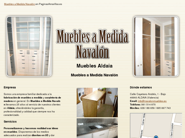 www.navalonmuebles.es