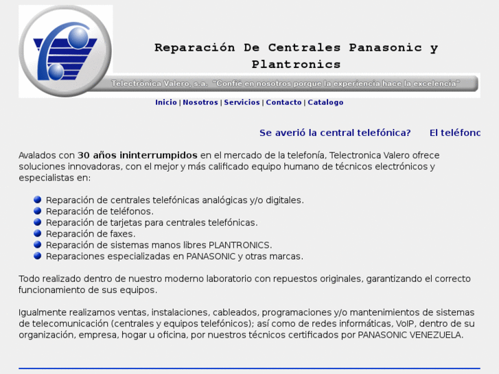 www.reparacion-centrales-panasonic-plantronics.com