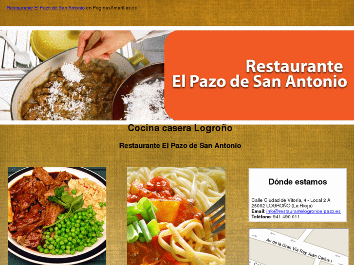 www.restaurantelogronoelpazo.es
