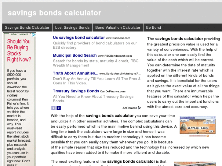 www.savingsbondscalculator.org