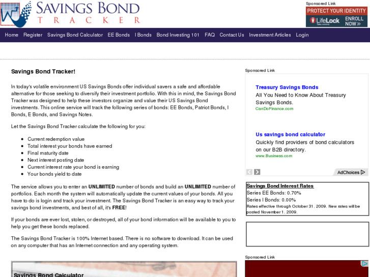 www.savingsbondtracker.com