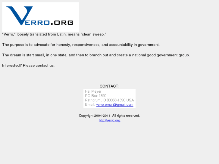 www.verro.org