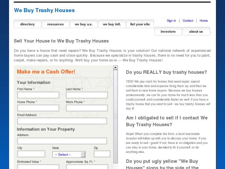 www.webuytrashyhouses.com