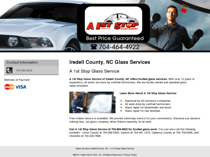 www.1ststopglassservice.biz