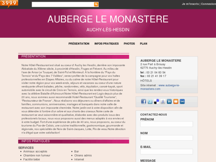 www.auberge-restaurant-lemonastere.com