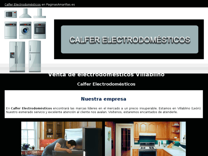 www.calferelectrodomesticos.es