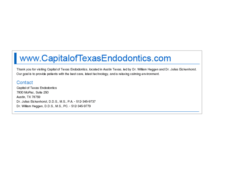 www.capitaloftexasendodontics.com