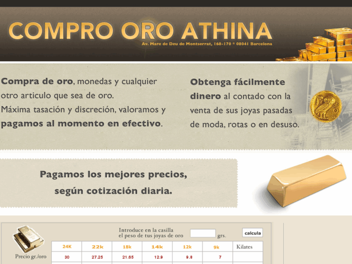 www.compro-oro-athina.com