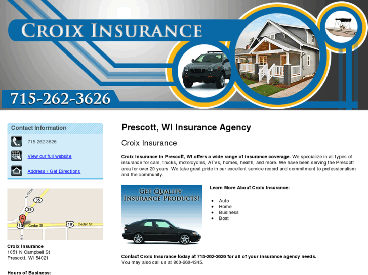 www.croixinsurance-wi.com