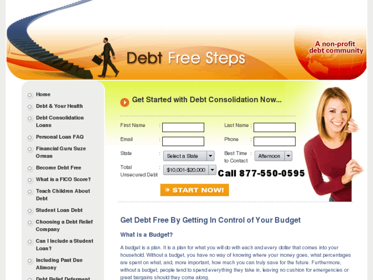 www.debtfreesteps.com