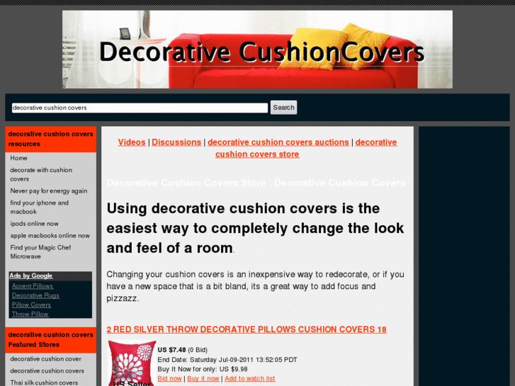 www.decorativecushioncovers.net