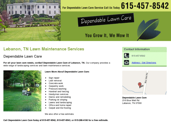 www.dependablelawncaretn.com