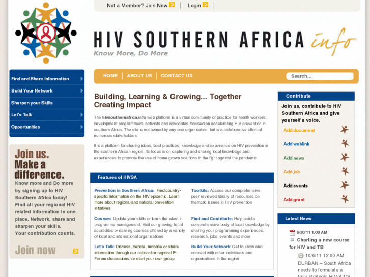 www.hivsouthernafrica.info