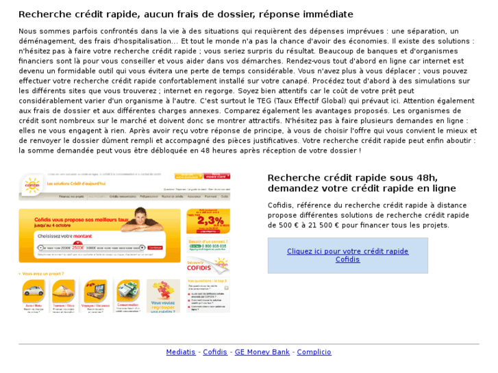 www.recherchecreditrapide.com