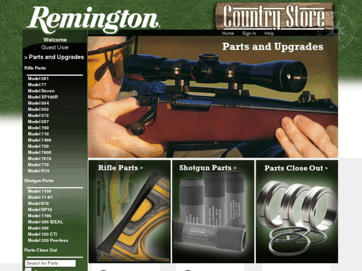 www.remingtonpartsstore.com