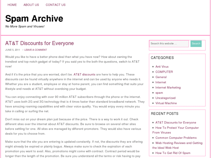 www.spamarchive.org