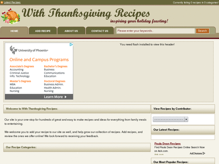 www.withthanksgivingrecipes.com