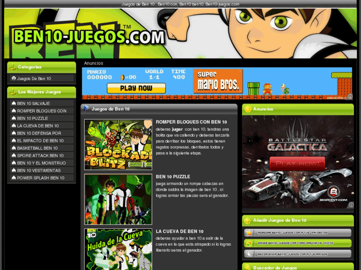 www.ben10-juegos.com