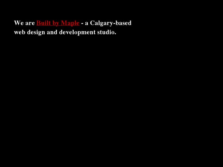 www.builtbymaple.com