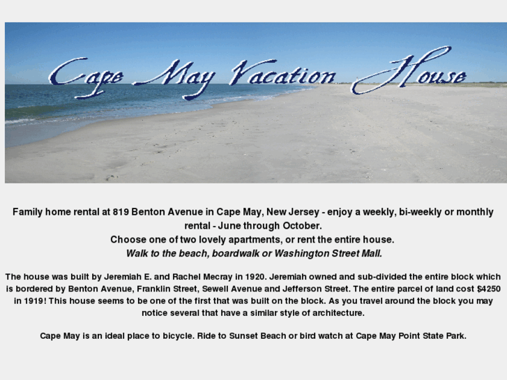 www.capemayvacationhouse.com