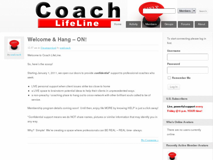 www.coachlifeline.com