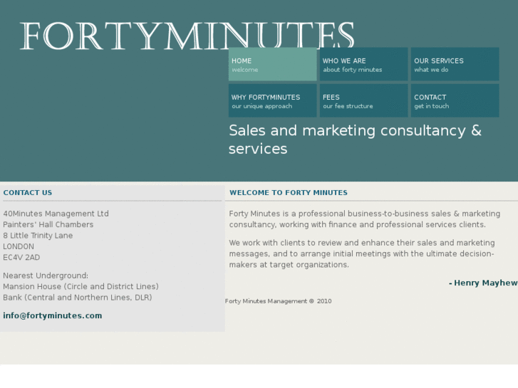 www.fortyminutes.com