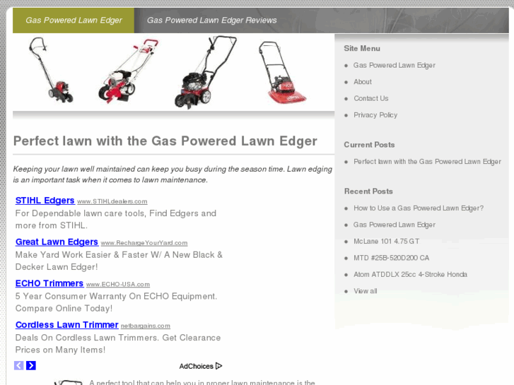 www.gaspoweredlawnedger.com